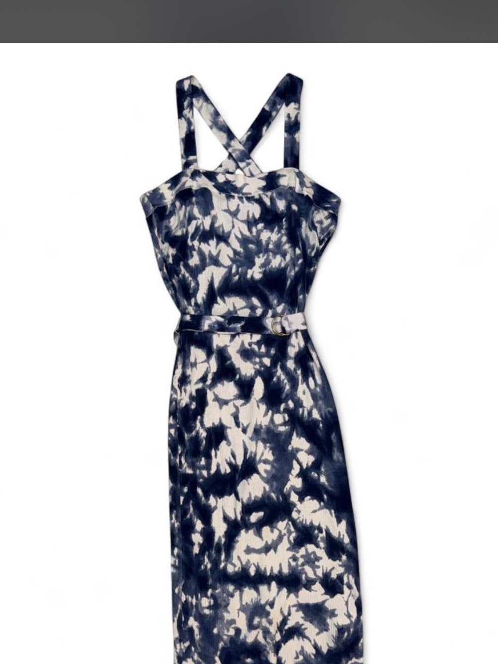 Michael Kors Tie-Dye Sundress with Belt